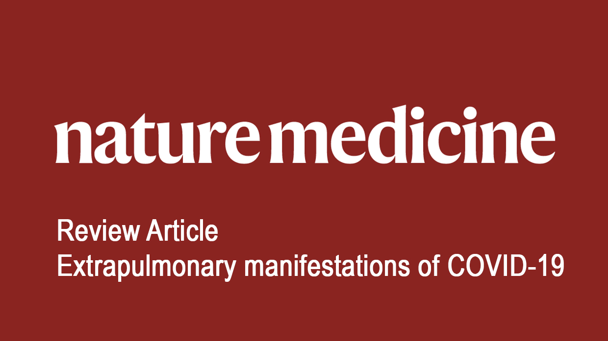 NATURE MEDICINE Review Article Extrapulmonary Manifestations Of